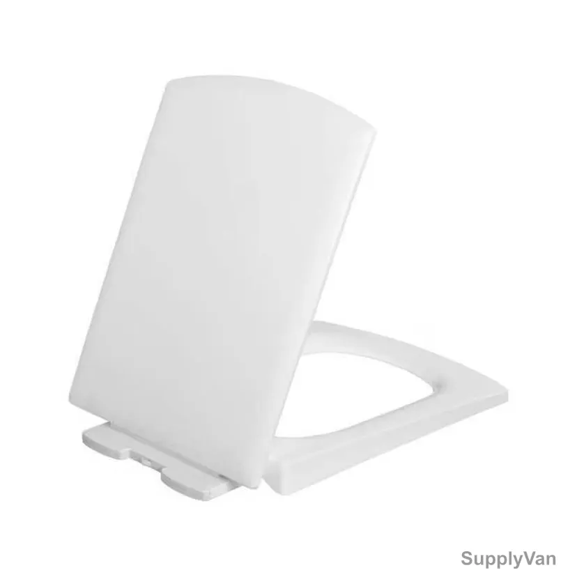 Sonet Heavy Duty Water Closet Seat Cover, Square, White