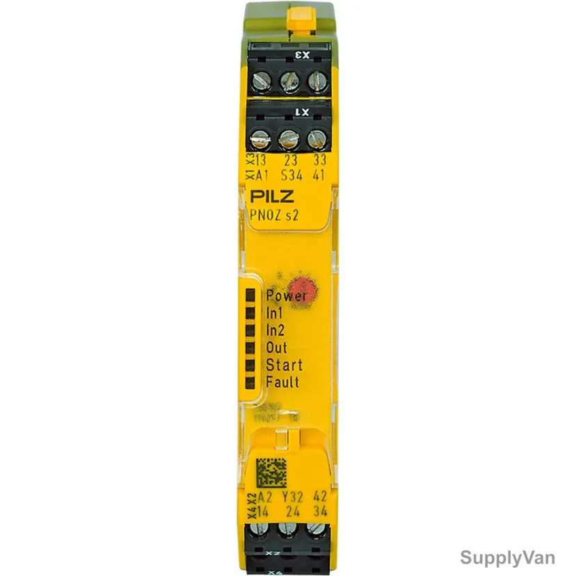 Pilz Safety Relay, 750102, PNOZ s2, 3 NO, 1 NC, 24VDC, 6A