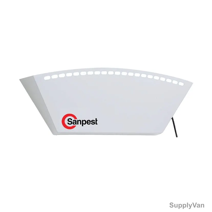 Sanpest Decorative Insect Killer, IND-SP-IK01, 15W, 200 SQ.FT Coverage Area, Silver/White — image 1