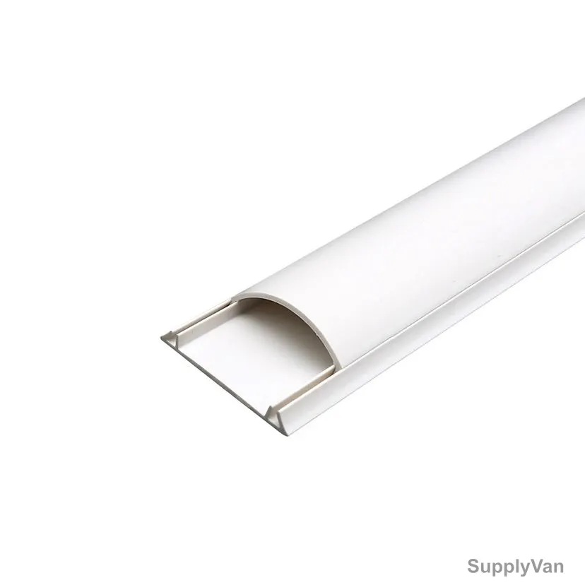 PVC Floor Trunking, 1090235, 20 x 70MM, White