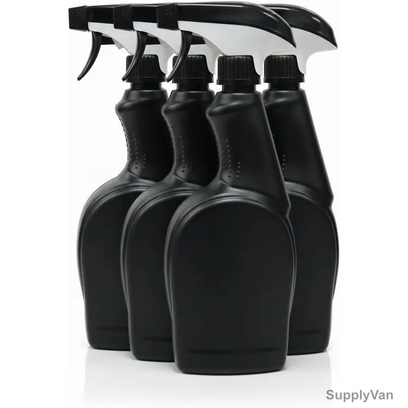 Swish Super Heavy Duty Spray Bottle, Sb-hd-4pk, HDPE, 800ML, Black, 4 Pcs/Pack — image 1