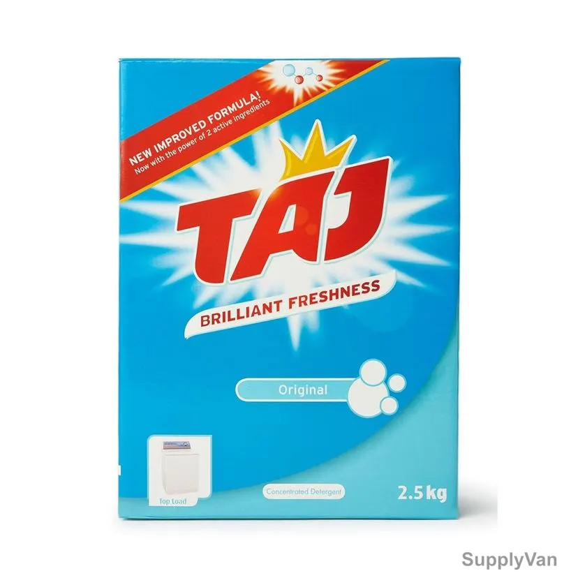 Taj Original Concentrated Detergent Powder, 110GM, 48 Pcs/Pack — image 1