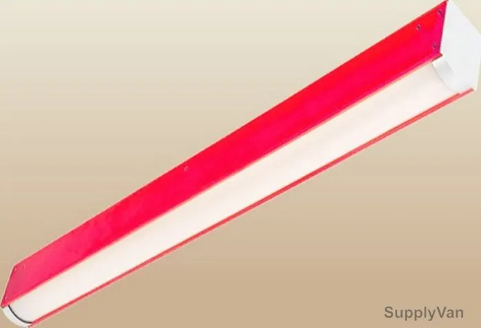 Syv Ceiling Light, Mate, 28W, Red