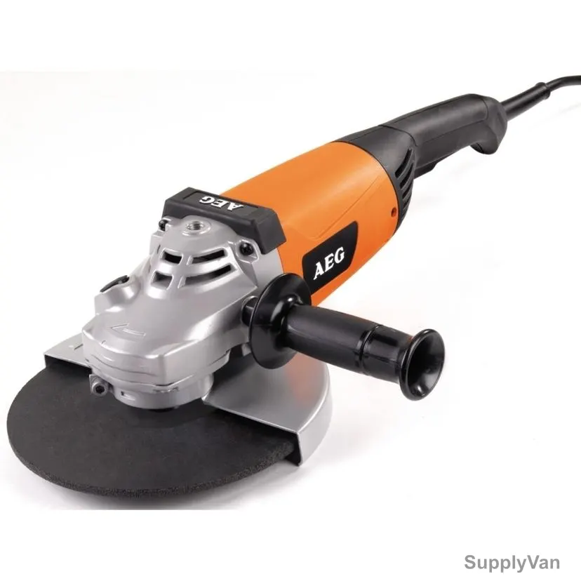 AEG Large Angle Grinder, WS-2200-180, 2200W, 6600 RPM, 180MM