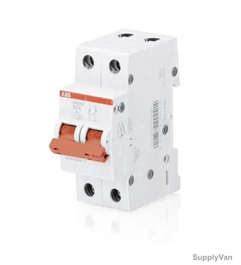 Abb Switch Disconnector, SHD202-40, 2P, 40A