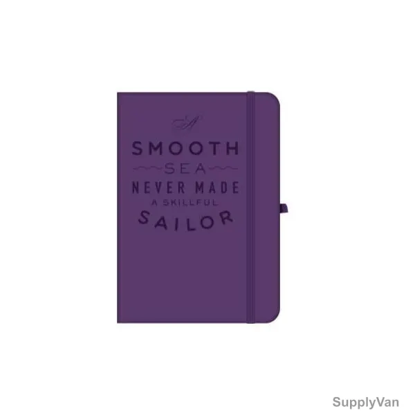 Navneet HQ Journal Casebound Notebook, NAV85806, A5, 96 Sheets, Purple