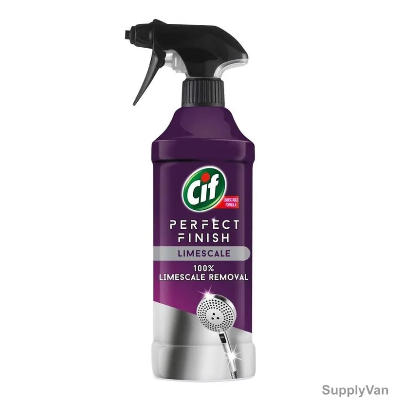 Cif Limescale Perfect Finish Removal Spray Cleaner, Liquid, 435ML