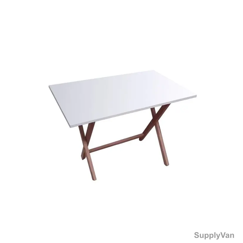 Foldaway Table, 72 x 160CM, White