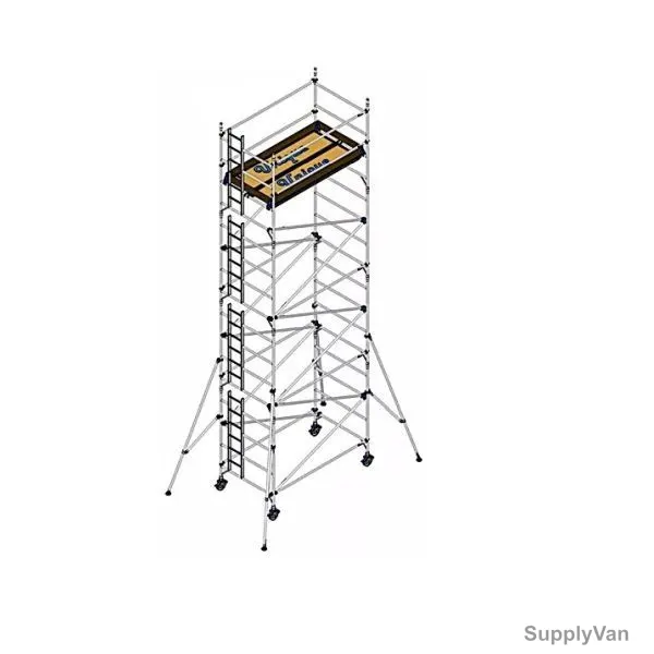 Unique Double Width Scaffolding Tower, USDW-8-30, Aluminium, 8.30 Mtrs, 250 Kg — image 1
