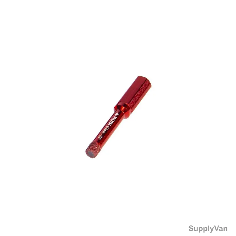 Rubi Drygres 4Drill Dry Diamond Drill Bit, 5923, 6MM Bit Dia