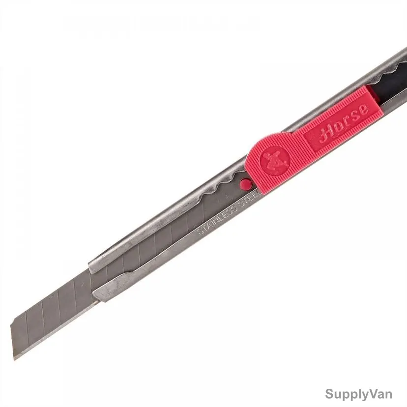 Horse Cutter with Extra Blade, H-110P-PK5, Stainless Steel, 8.5 x 0.9 cm, Pink, PK5