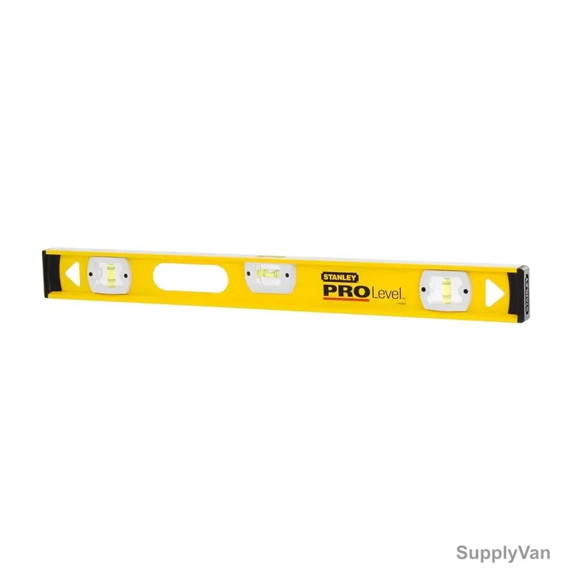 Stanley Spirit Level, 43-024, Aluminium, 24 Inch Length
