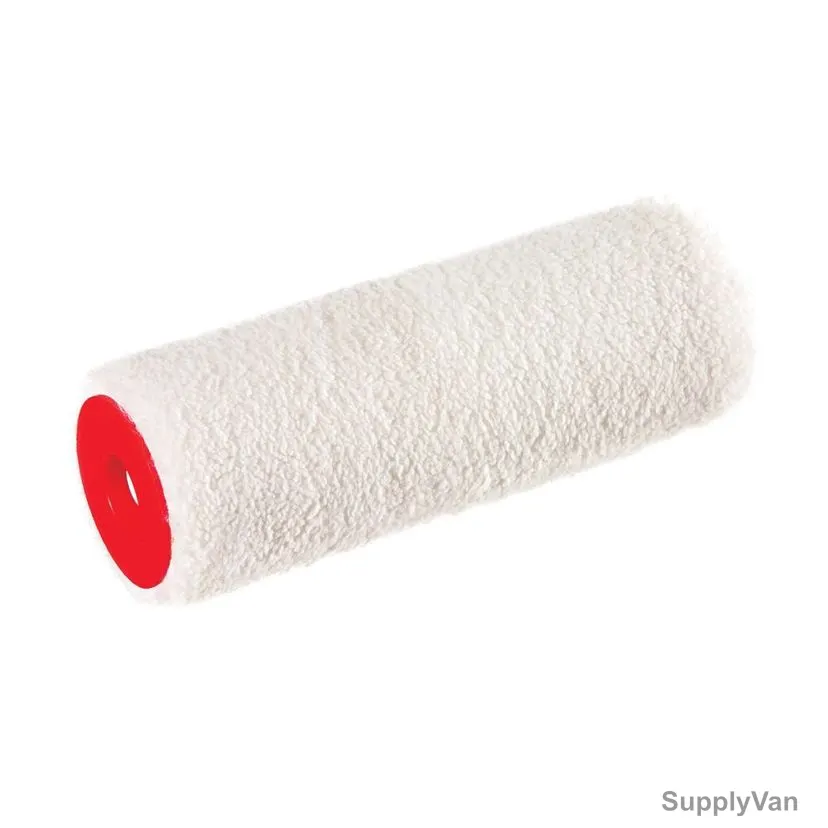 Beorol Paint Roller Cover, VMFR188, Microfiber, White