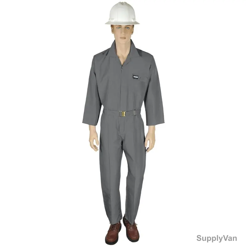 Gladiolus Coverall, G104050702, Vital-C, Polycotton, M, Grey