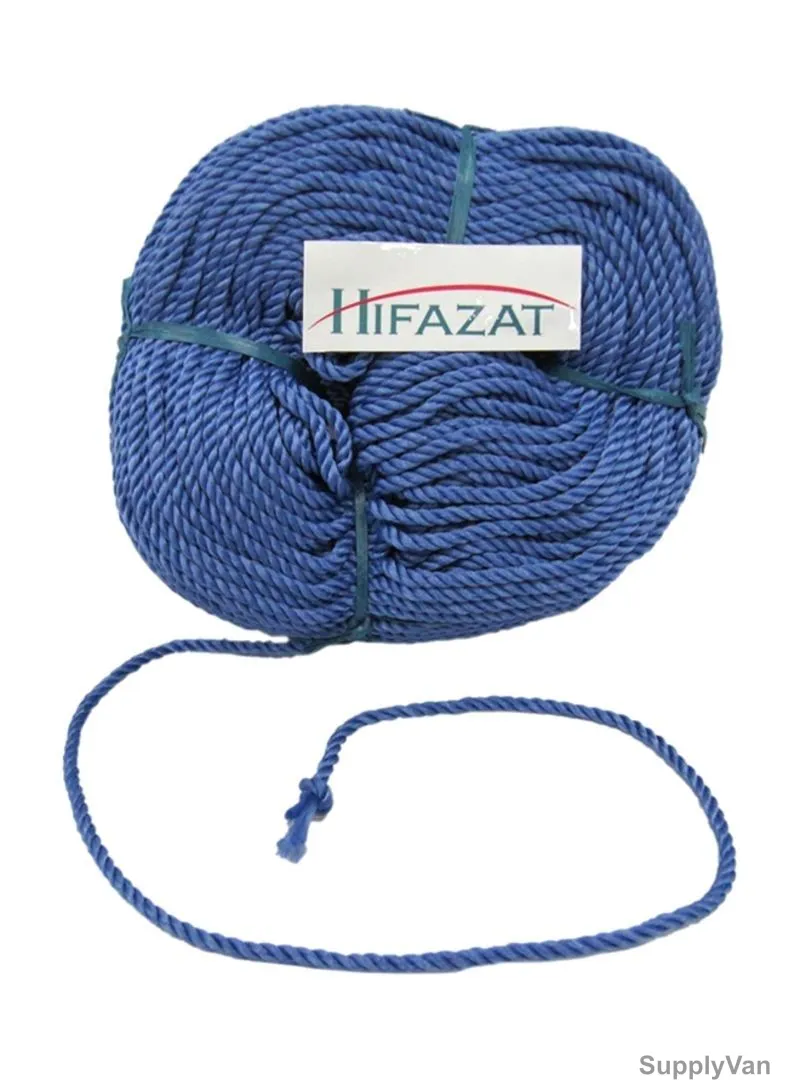 Hifazat Rope, SH-MR-BL3100, Polypropylene, 3MM x 91.44 Mtrs, Blue