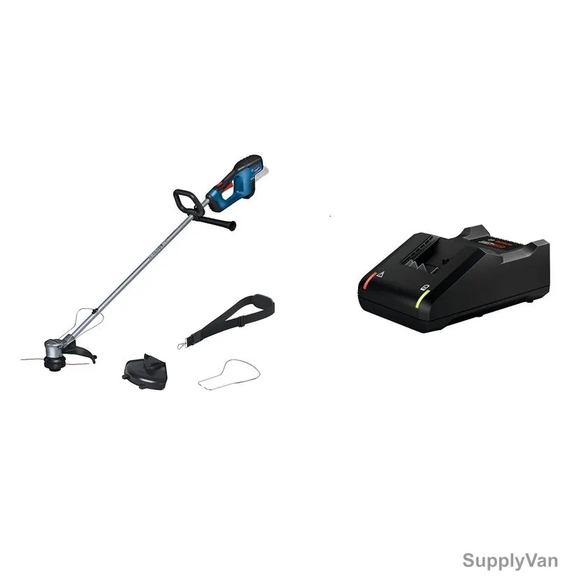 Bosch Cordless Grass Trimmer, GRT-18V-33, 1x 5.0Ah Battery, 1x 18V Charger — image 1