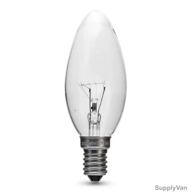 Veto LED Candle Bulb, 40W, E14, 3000K, Warm White