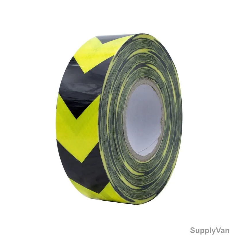 Arrow Reflective Tape, 2 Inch x 50 Mtrs, Black/Green — image 1