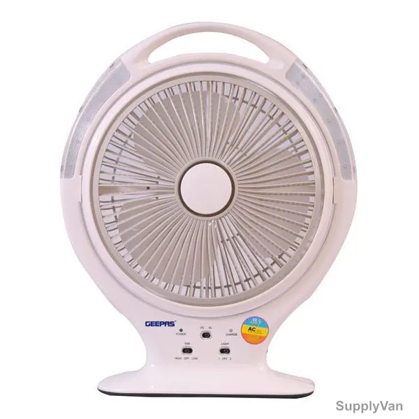 Geepas Rechargeable Fan, GF951, 19W