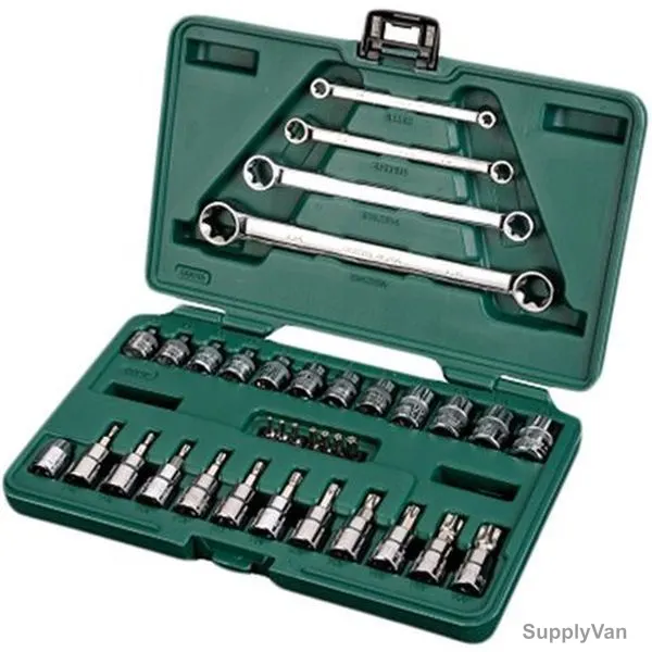 Sata Socket and Wrench Set, 9010, 35PCS