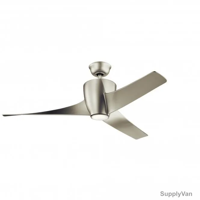 Kichler Ceiling Fan, KLF-PHREE-56-BN, Phree, 3 Blade, 56 Inch, Brushed Nickel