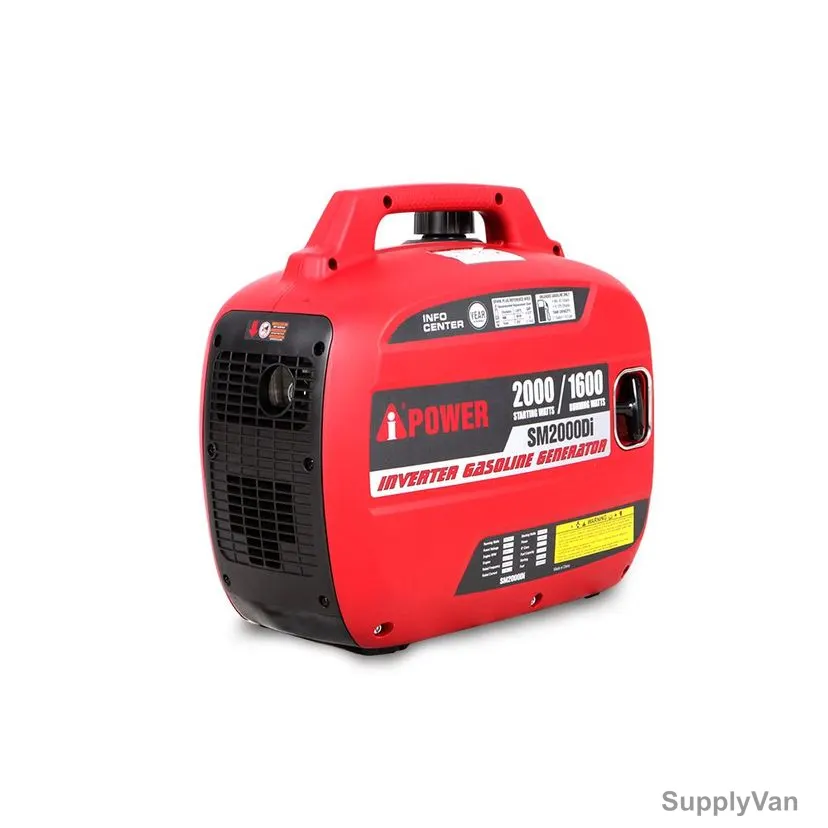 AiPower Intelligent Silent Inverter Generator, SM2000Di, 2000W, 3 HP, 4 Ltrs, 80CC — image 1