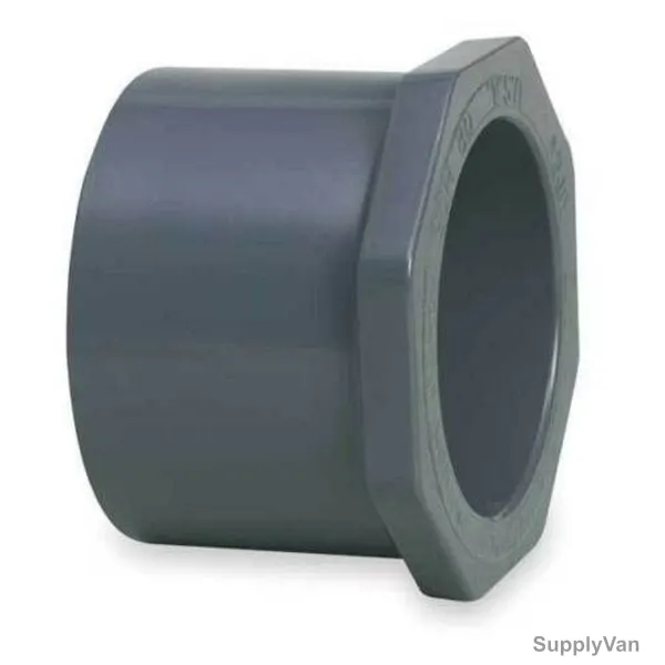 Gf HP Reducer Bush, PVC, 2 x 1-1/4 Inch Dia