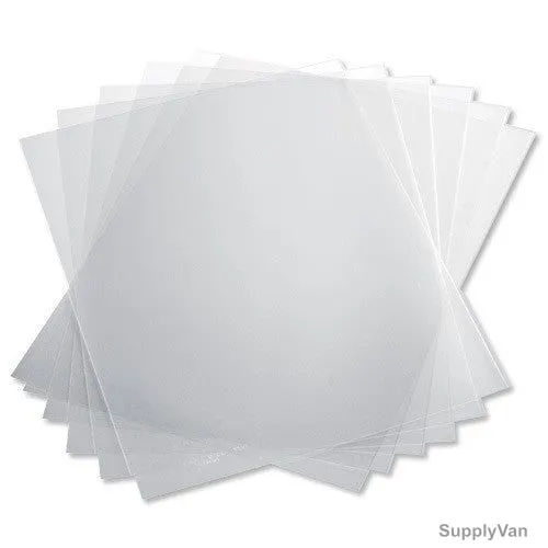 Nia Binding Sheet, PVC, 0.15MM Thk, A4, Clear 100 Pcs/Pack