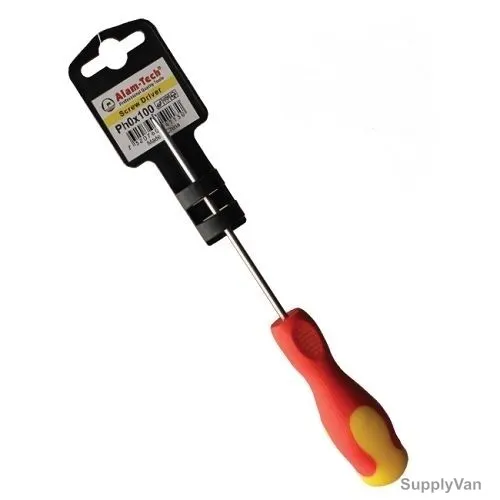 Alam-Tech Screw Driver, ASDT0X100, PH0 x 100MM