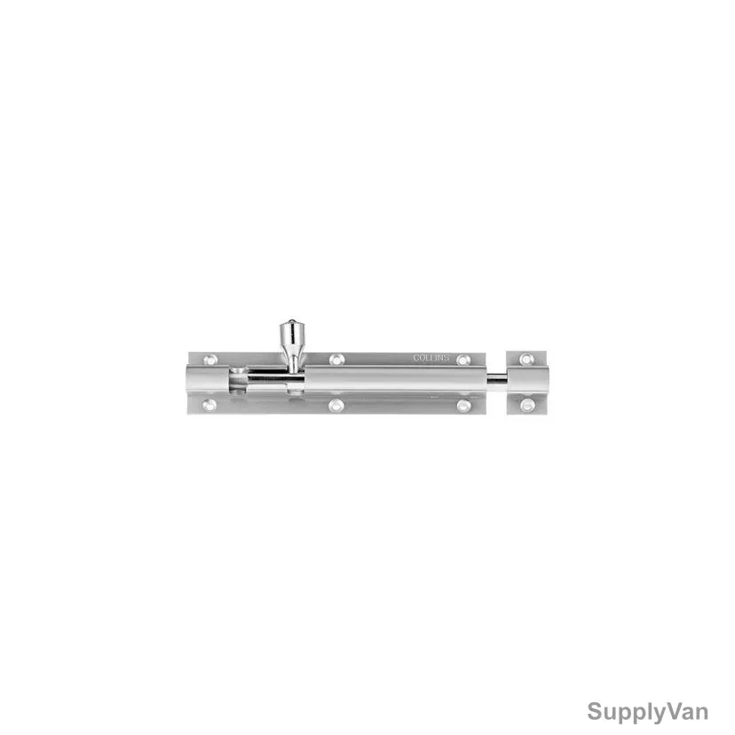 Collins Tower Bolt, 6x-10mm-BSN, Silver