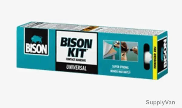 Bison Super-Strong Universal Contact Adhesive Kit, 140ml