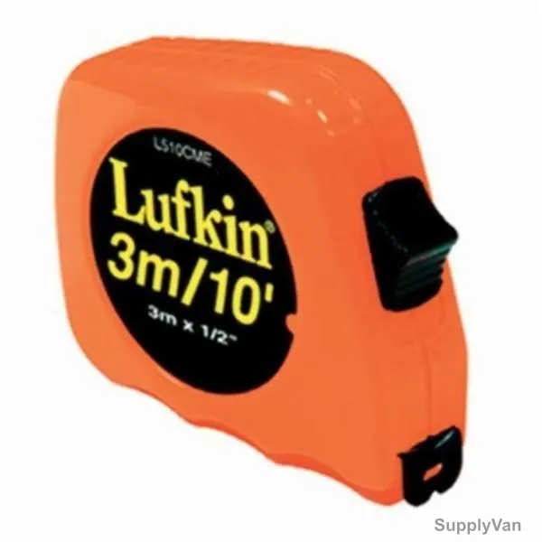 Lufkin Measuring Tape, L510CME, 3 Mtrs x 13MM