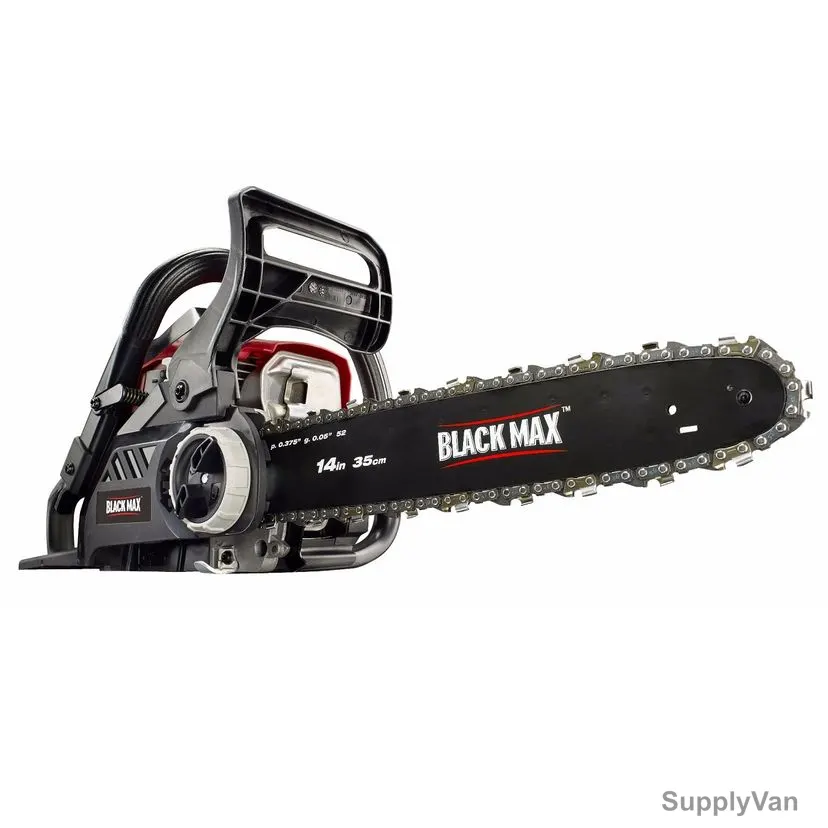 Black Max Petrol Chain Saw, BMCS3835T, 1.7 HP, 35CM, 0.3 Ltr — image 1