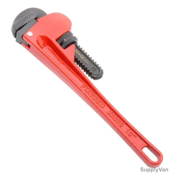 Force Iron Pipe Wrench, 68410, 10 Inch Length