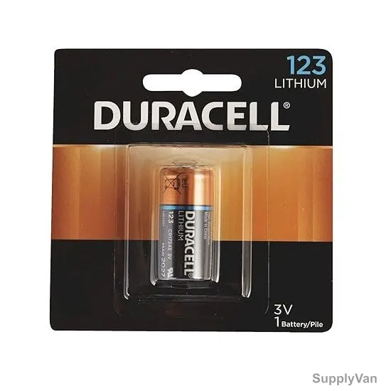Duracell High Power Lithium Battery, CR123A, 3V