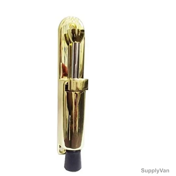 Robustline Foot Door Stopper, 7 x 1.5 Inch, Zinc, Bronze