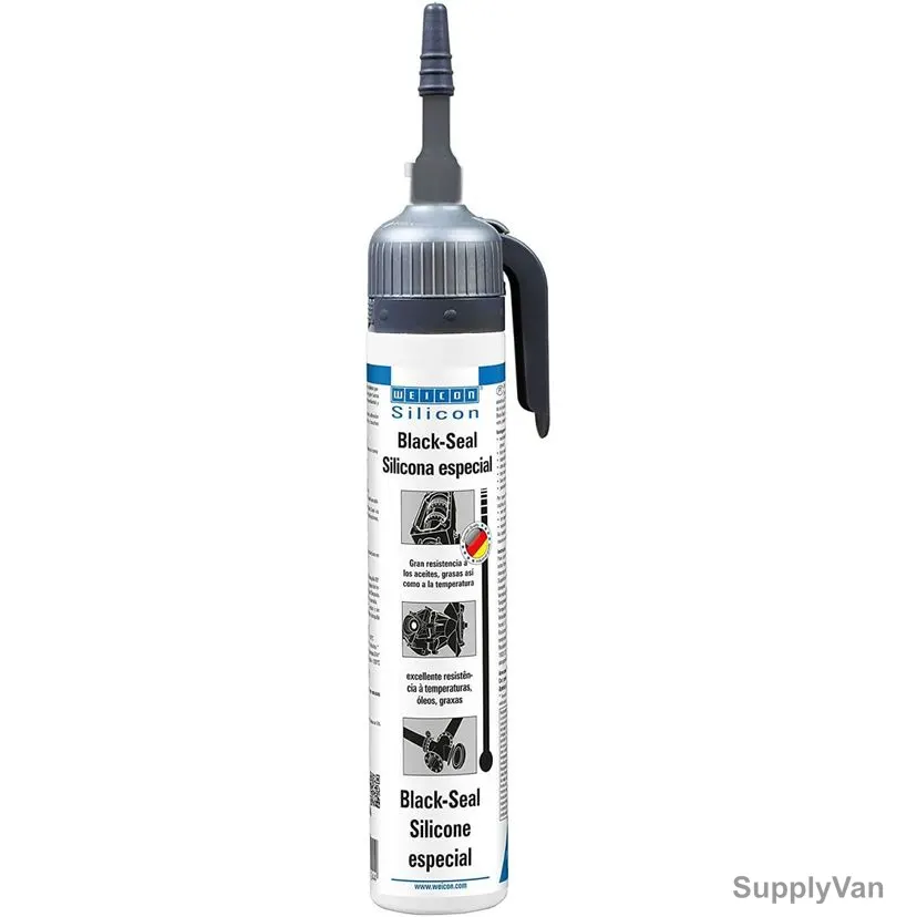 Weicon Black-Seal Special Silicone Sealant, 13051200, 200ML — image 1