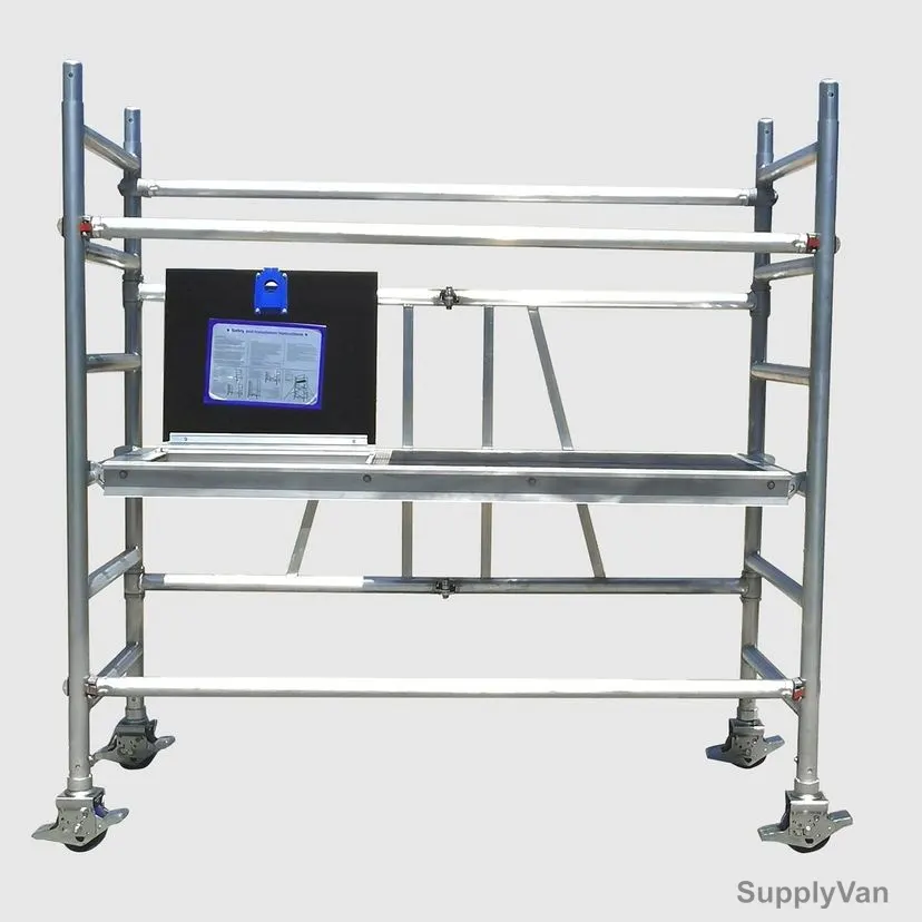 Unique Foldable Scaffolding, USFS-02, Aluminium, 2.85 Mtrs, 250 Kg