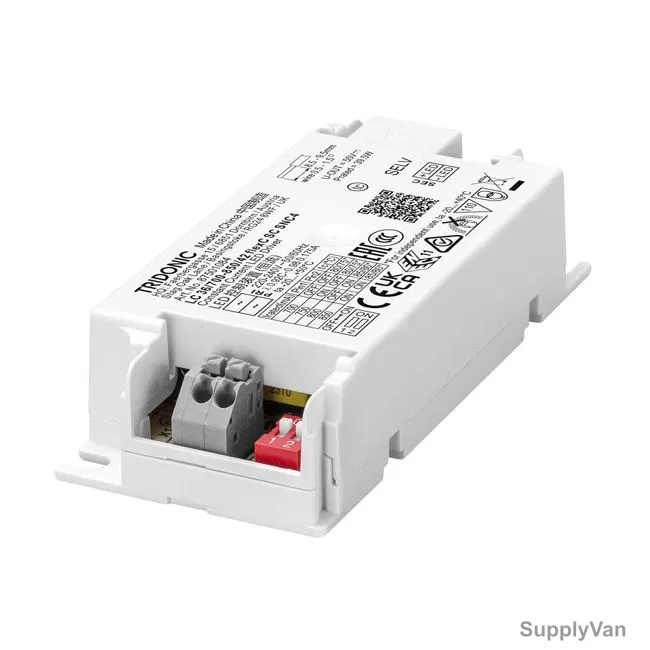 Tridonic Compact LED Driver, LC-36W-700-850mA-FLEXC-SC-SNC4, 35.7W, 220-240V, IP20, 700-850mA