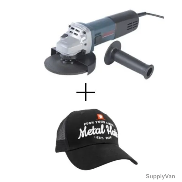 Euroboor Angle Grinder With Free Euroboor Cap, AGR-2200-230, 2200W, 230MM Disc Dia, 2 Pcs/Set