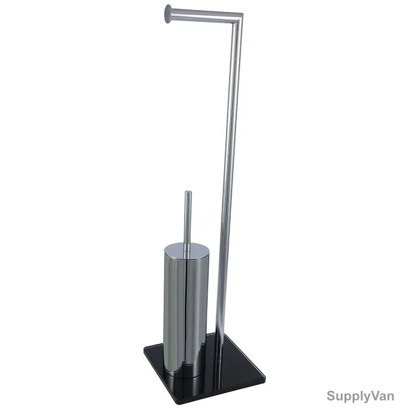 High Trend Standing Towel Bar, NN4061D, Silver Colour, Steel — image 1
