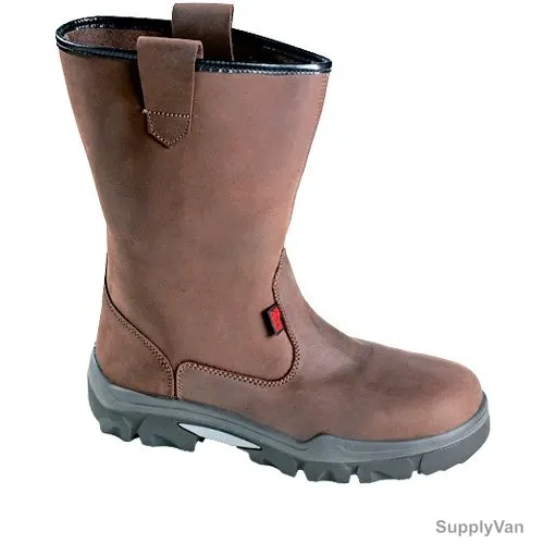 Mts Kili Flex Safety Boots, 51109, Brown, Size44
