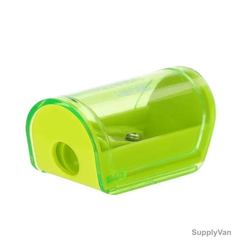 Deli Sharpener With Canister, E0545, 1 Hole, Neon Green