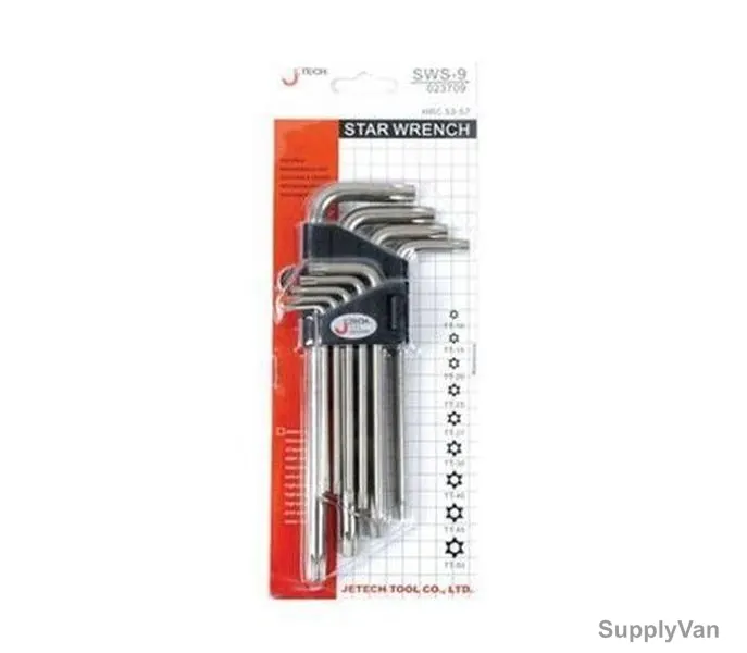 Jetech Hex Key Set, SWS-9, 9PCS