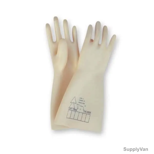 Sofamel Dielectric Gloves, SG-20-T10, Class 2, Size10, 410MM Length, 17kV, Beige