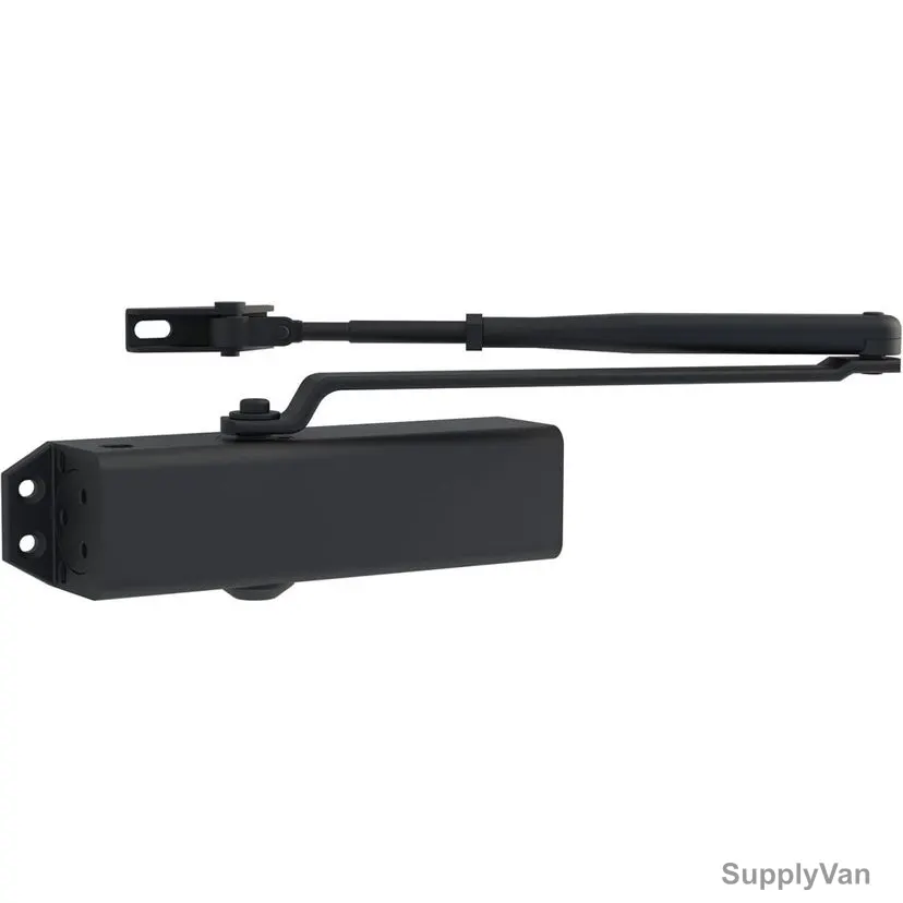 Yale 722 Pro Door Closer, 7221220052-P, 1100MM Door Width, 80 Kg Door Weight, Black