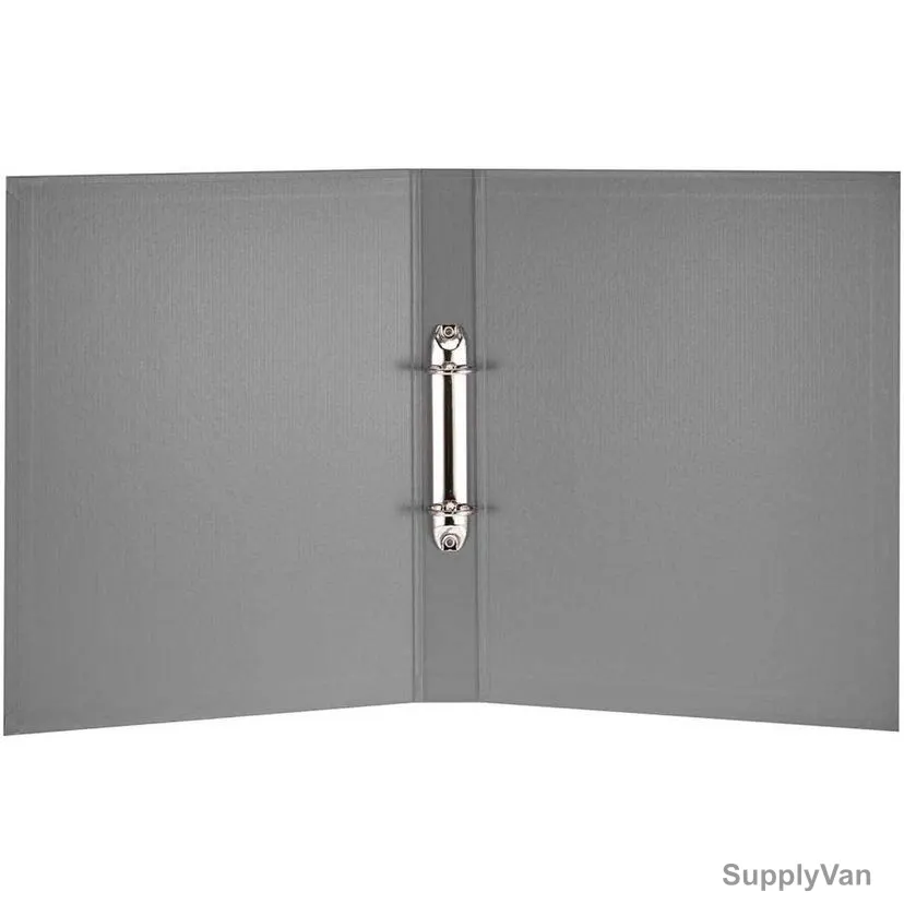 Elephant 2 Ring Binder, 221GY, O Ring, Grey, 12 Pcs/Pack