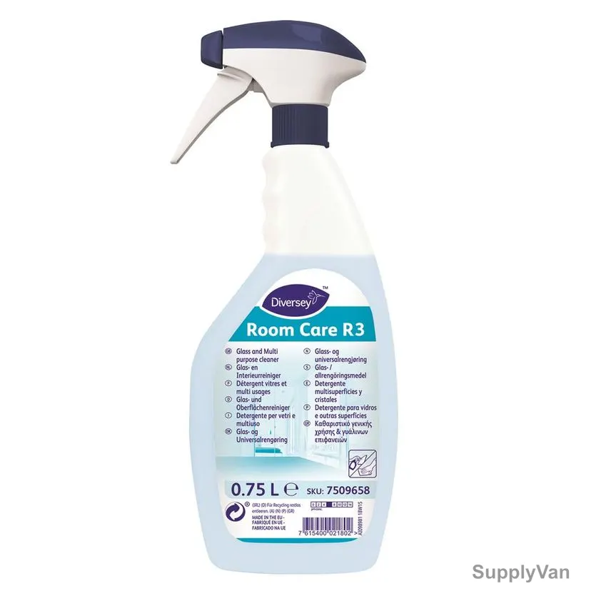 Diversey Glass/Surface Cleaner, 7509658, 750ml, 6 Pcs/Pack
