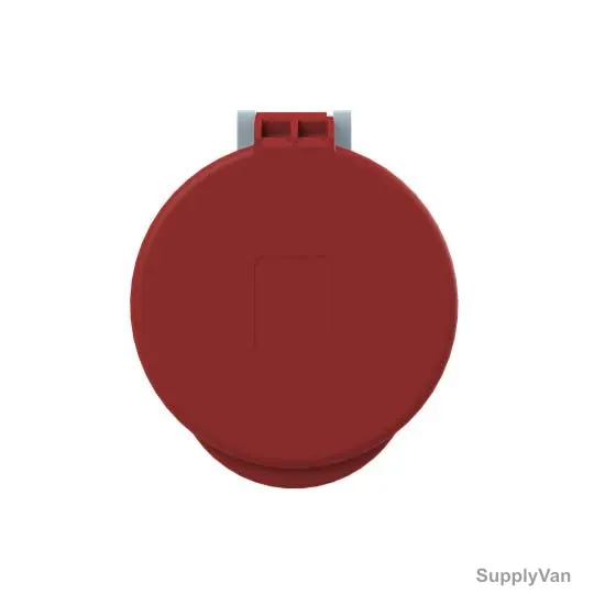 Abb Industrial Connector, 463C6, 346-415V, IP44, 63A, 3P+N+E, Red — image 1