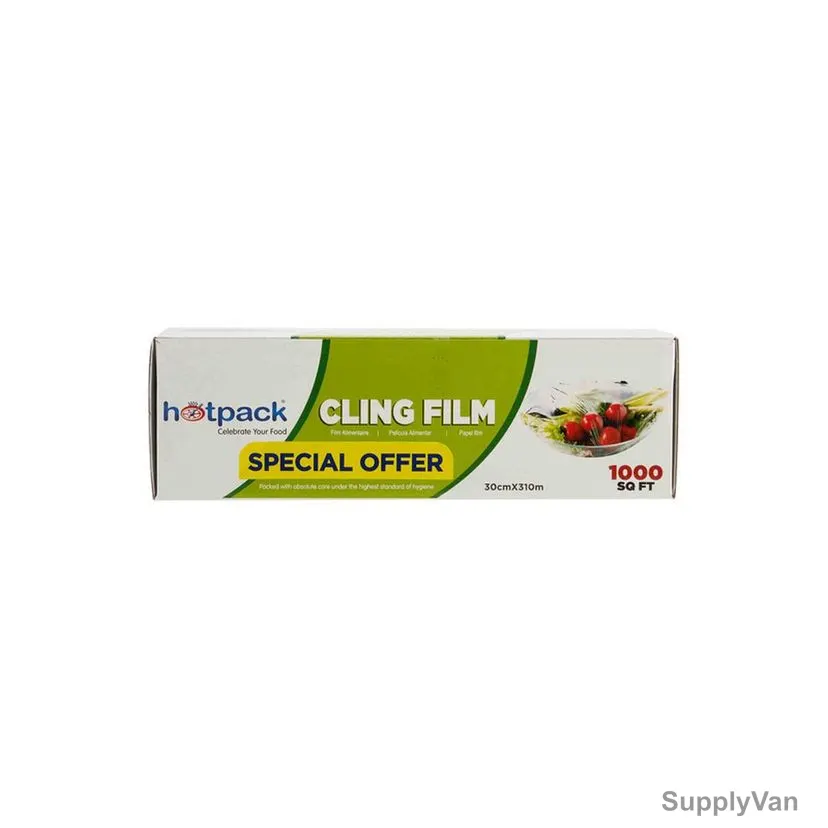 Hotpack Cling Film, 1000 SQ.FT, 30CM Width x 310 Mtrs Length — image 1